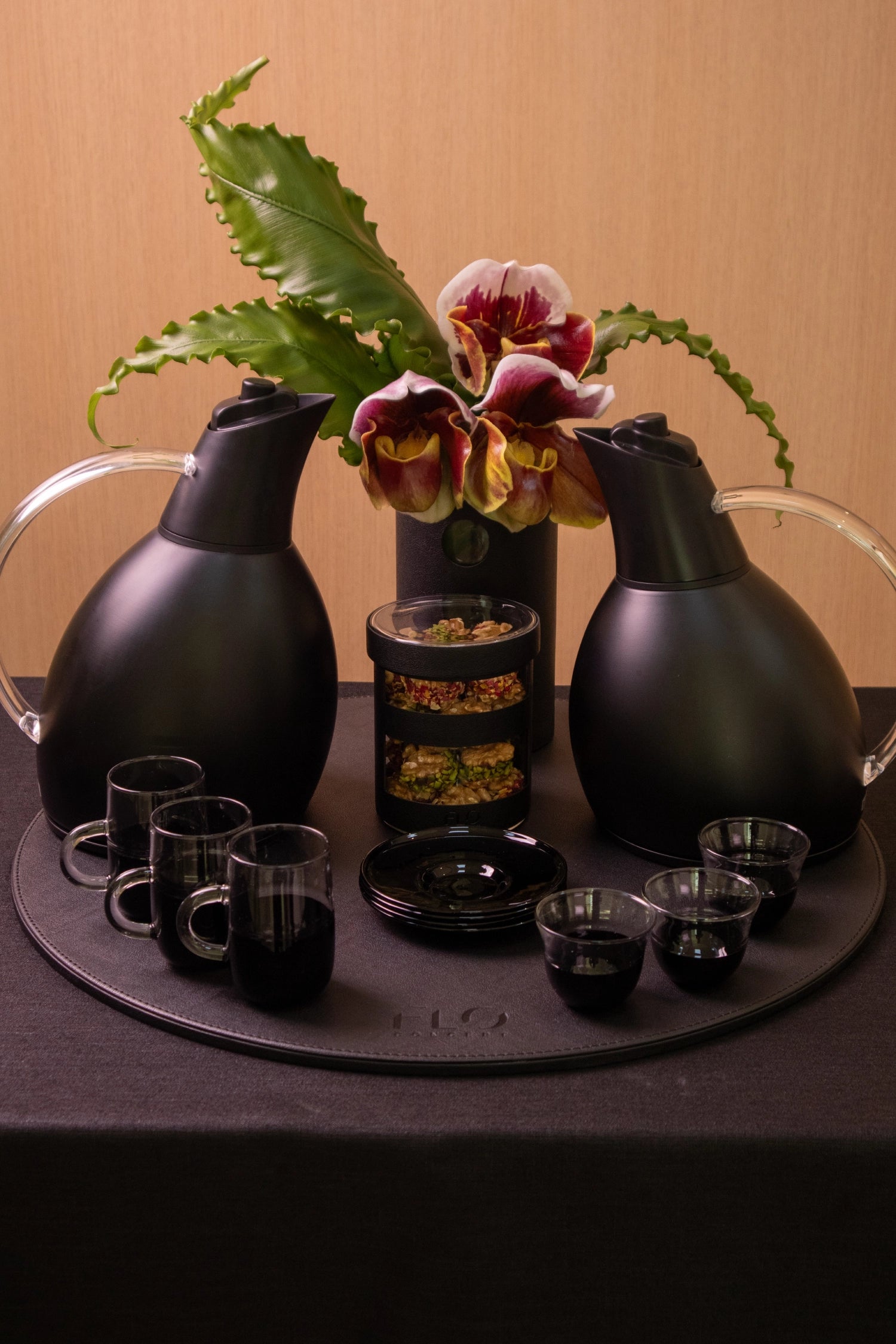 Leather Vases & Jars