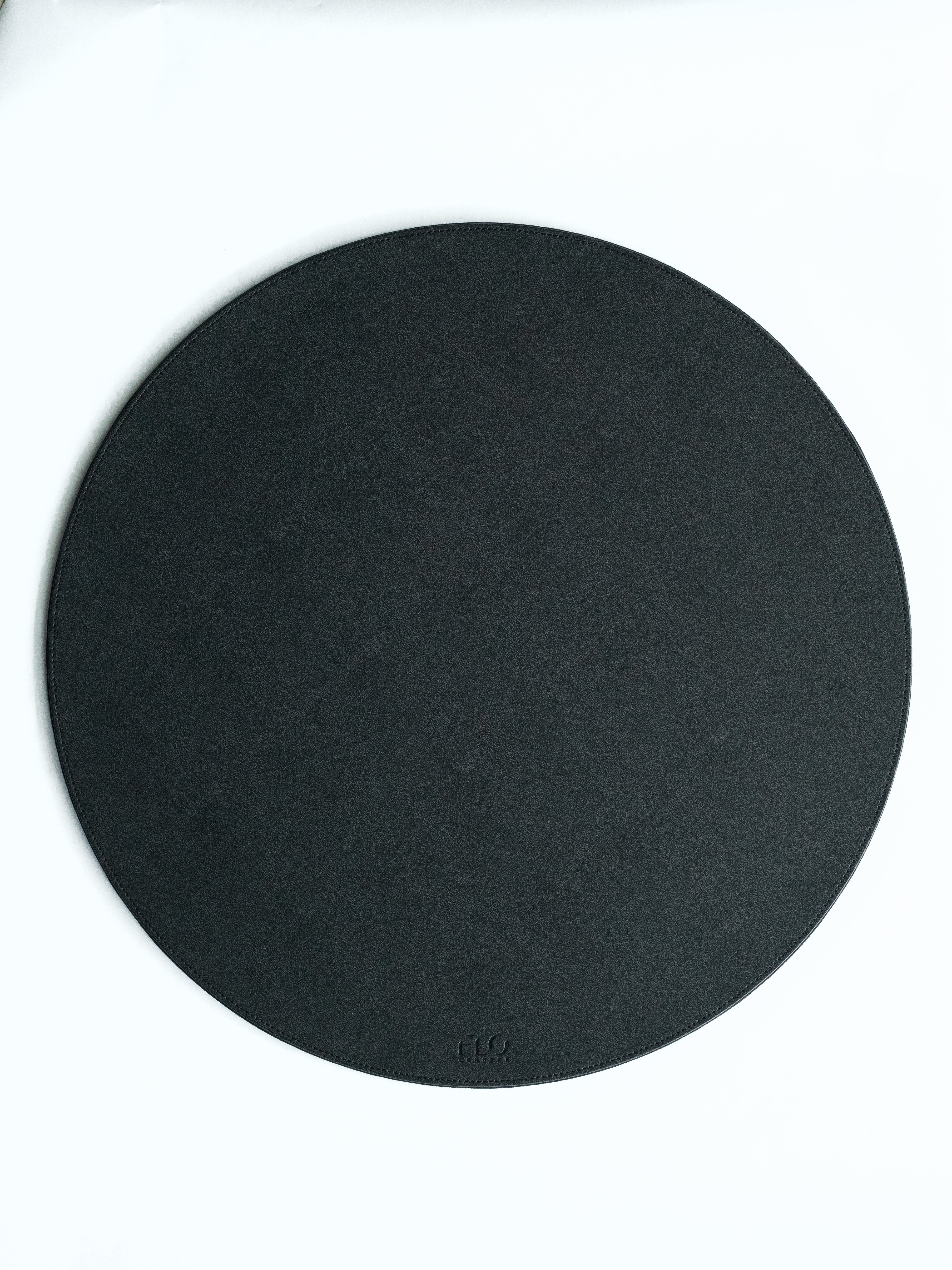 Leather Slab Round