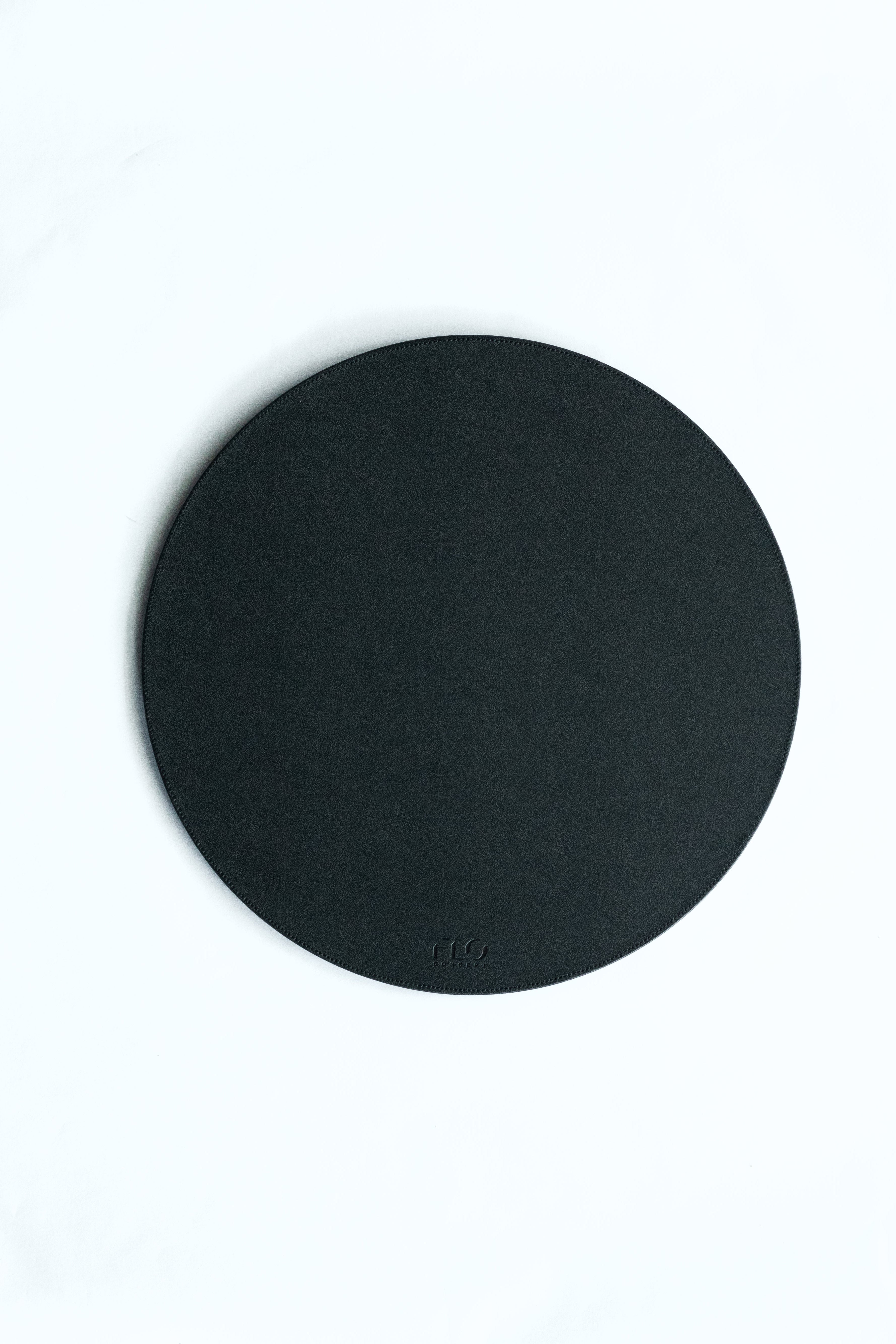 Leather Slab Round
