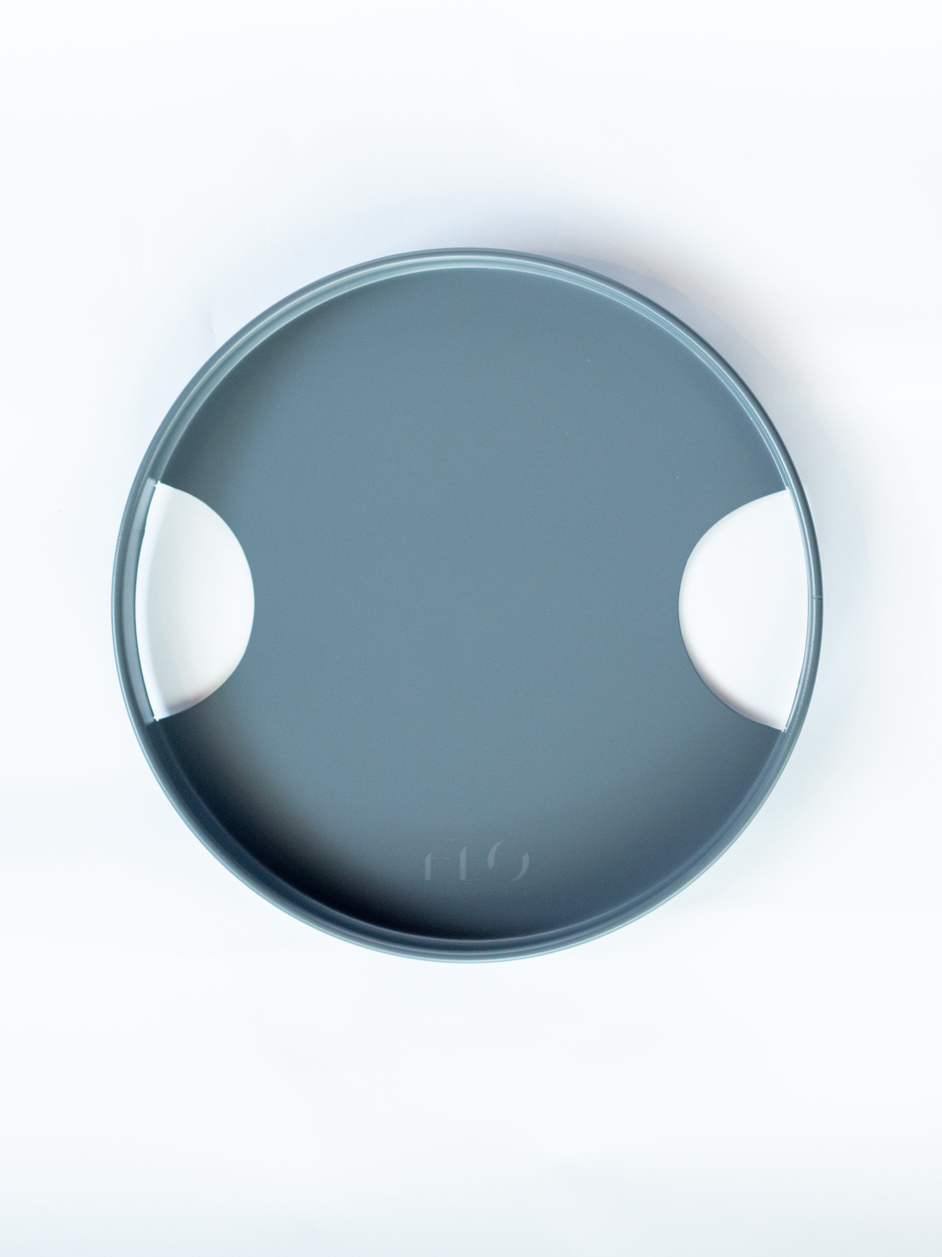 Round Grey Tray