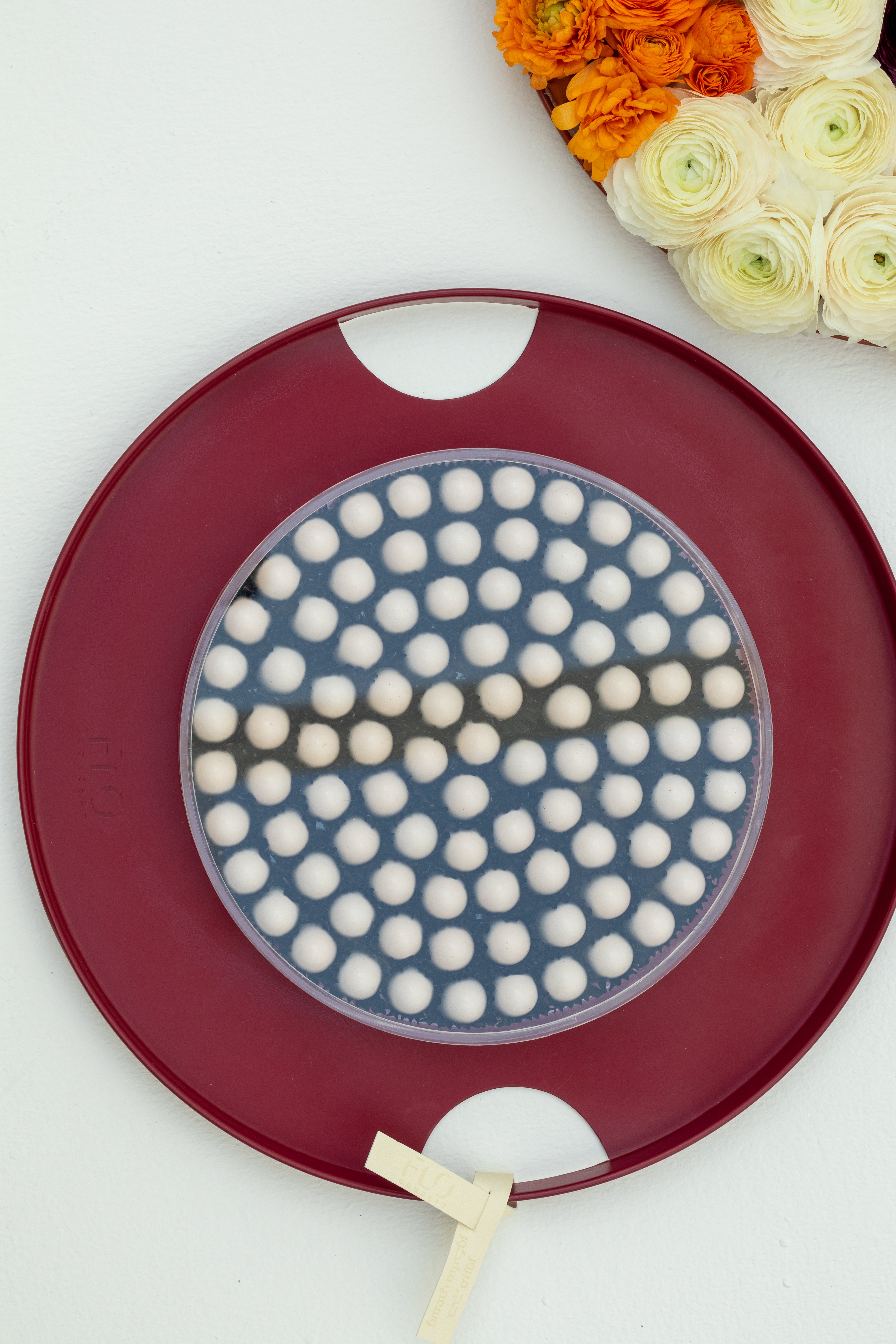 2 Large Trays with Flowers & Chocolates