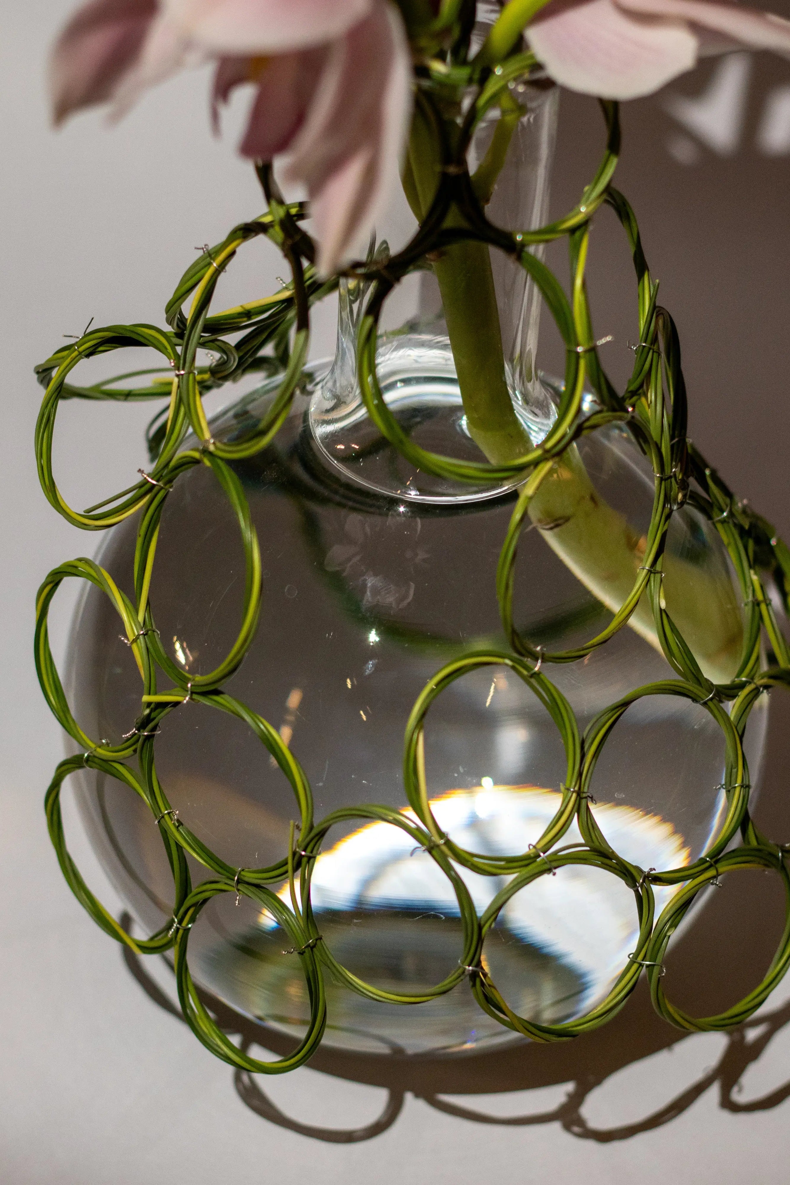 Intertwined Vase [Greens]