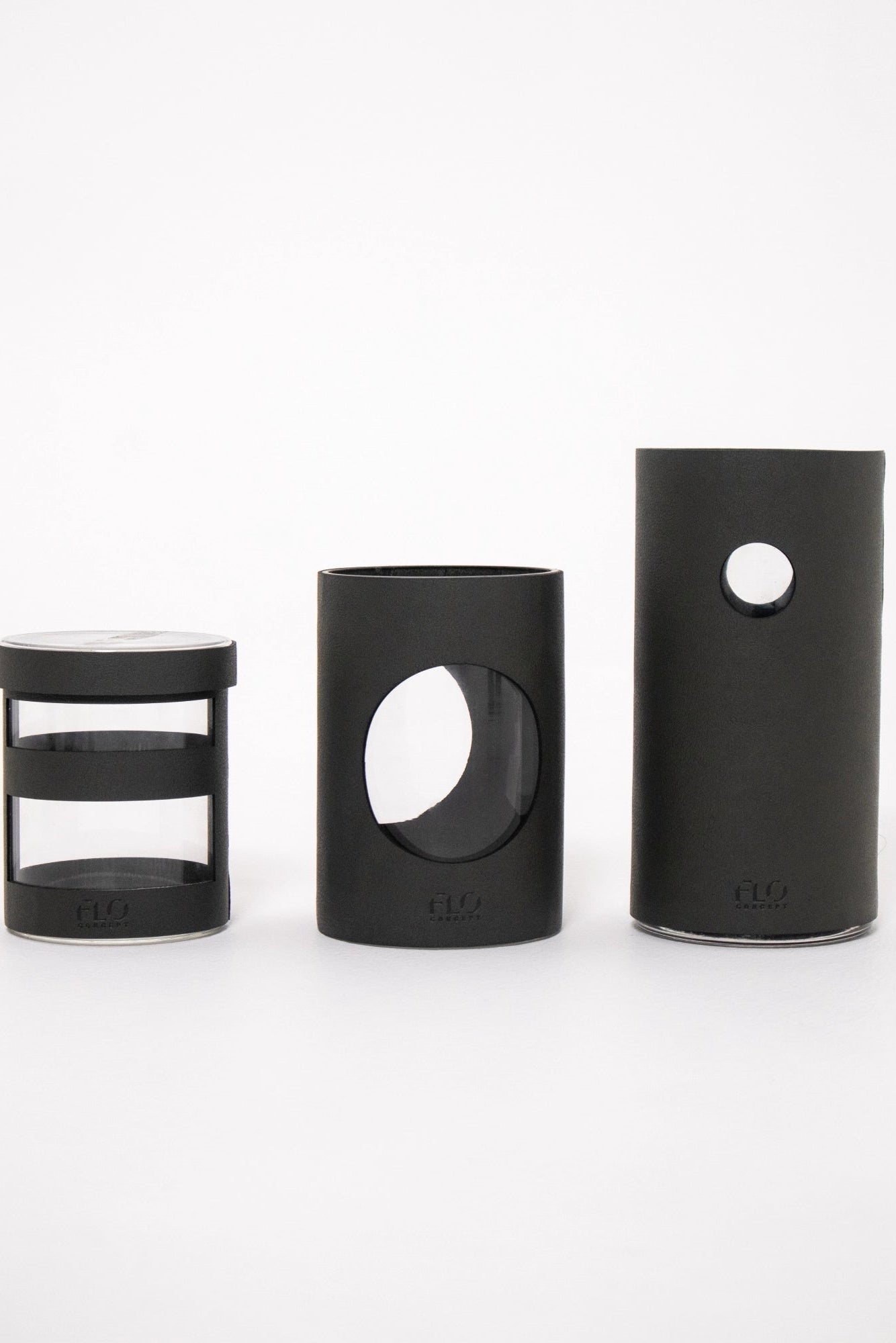 Leather Vases & Jars