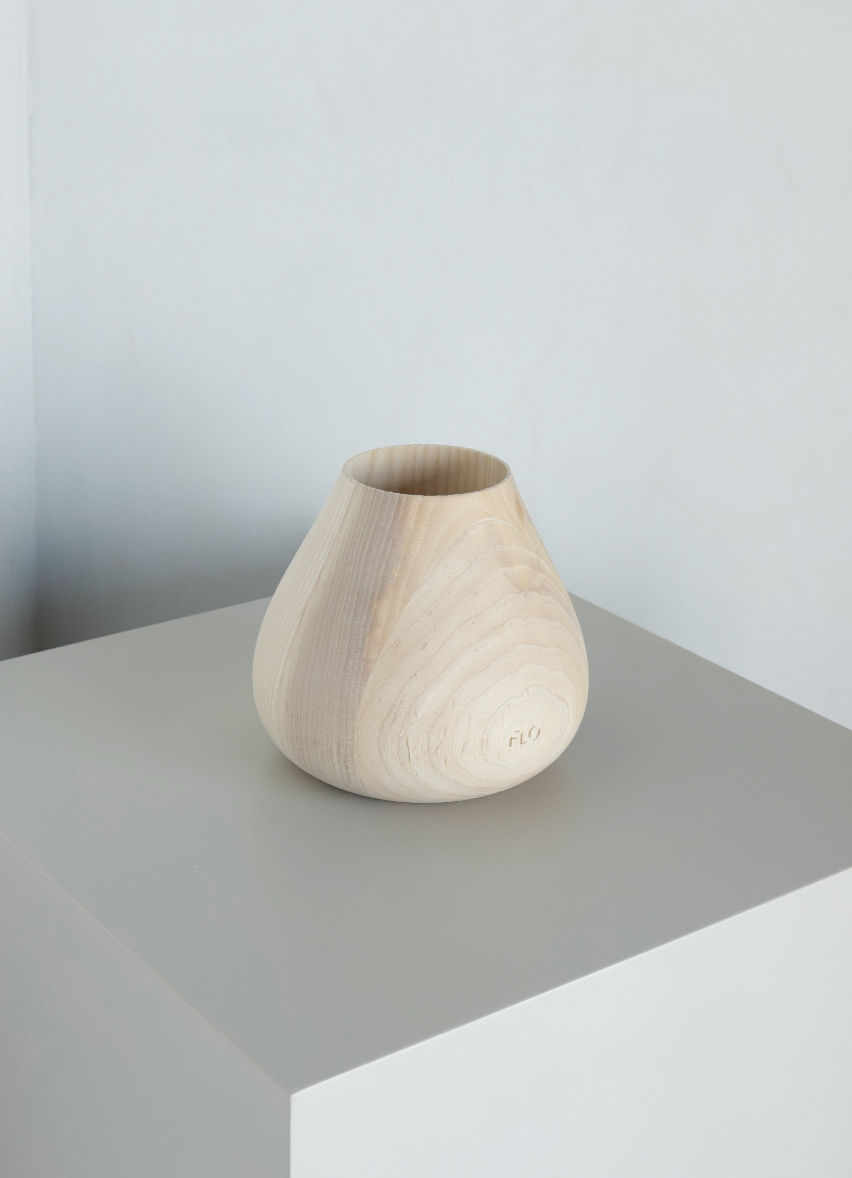 Wooden Large Vase