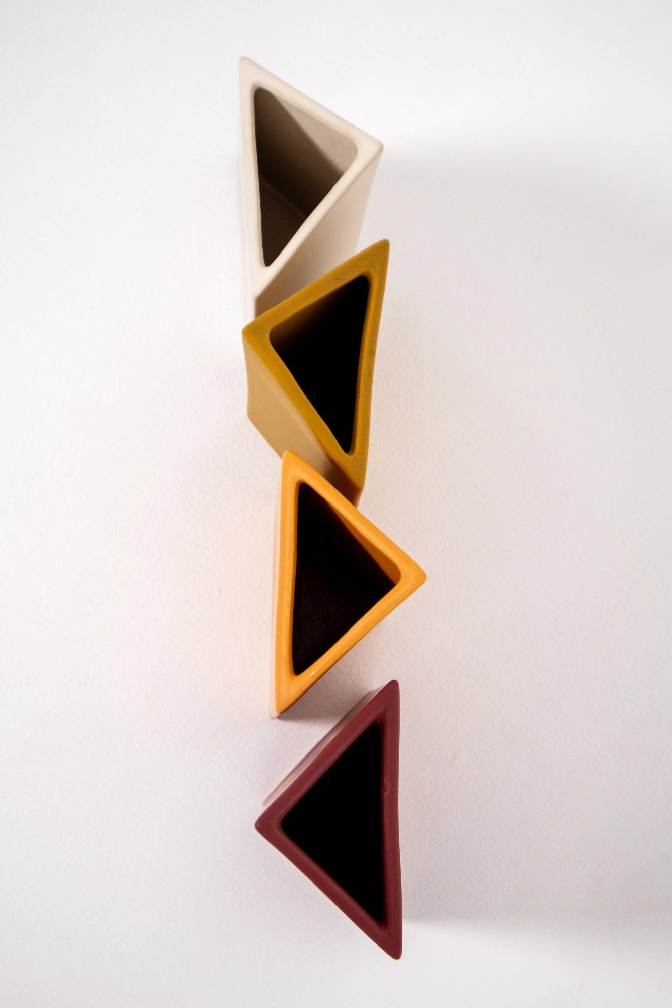 Triangle Vases